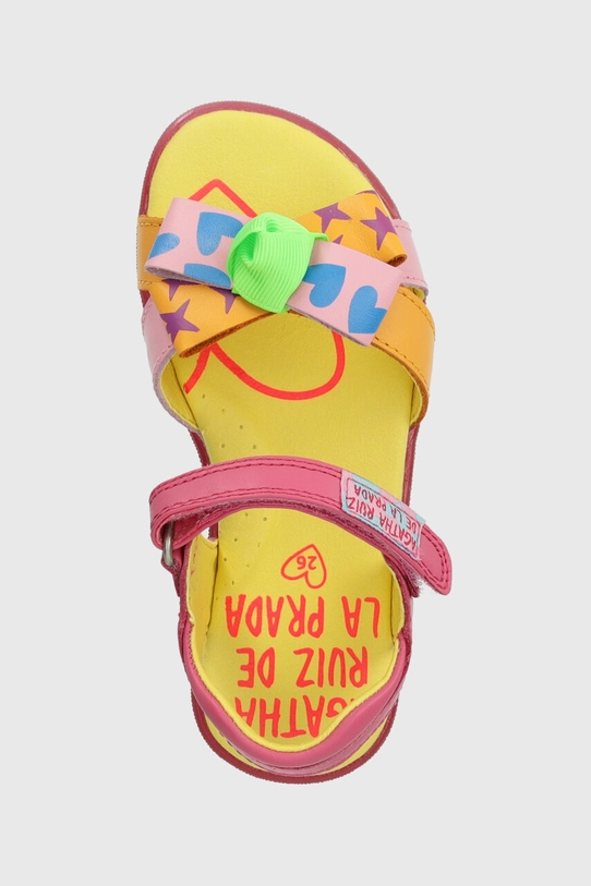 Детские кожаные сандалии Agatha Ruiz de la Prada мультиколор 242961.24.27