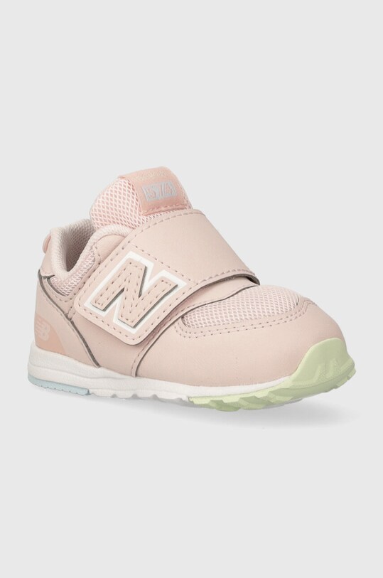 Detské tenisky New Balance NW574MSE textilný ružová NW574MSE
