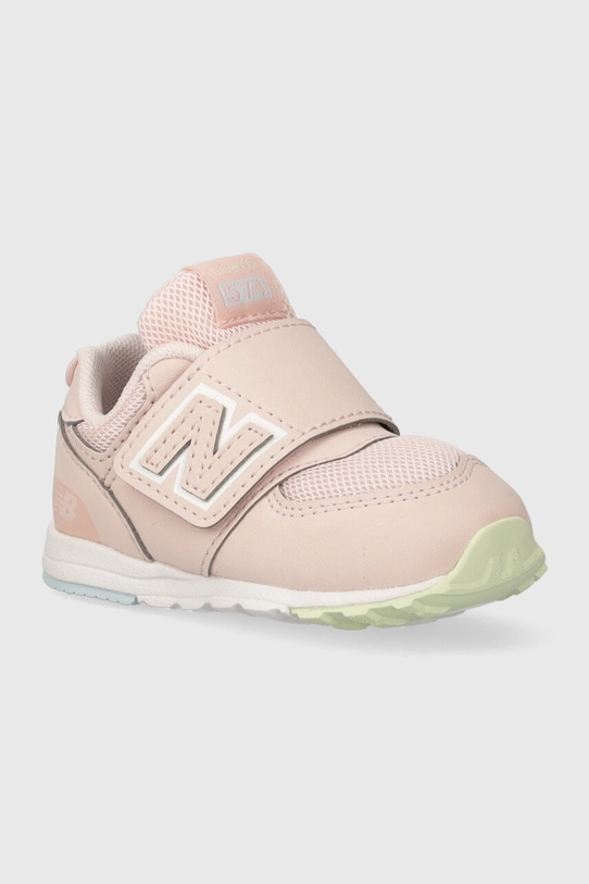 New Balance sneakersy dziecięce NW574MSE syntetyczny różowy NW574MSE