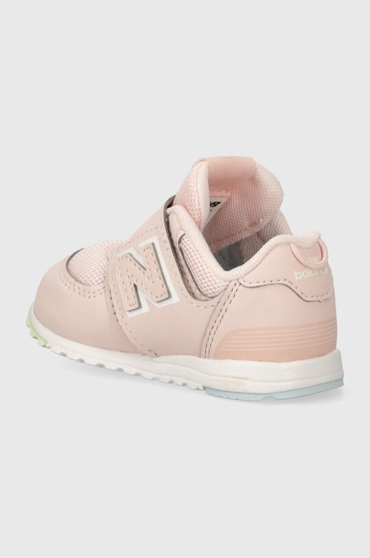 Dziewczynka New Balance sneakersy dziecięce NW574MSE NW574MSE różowy