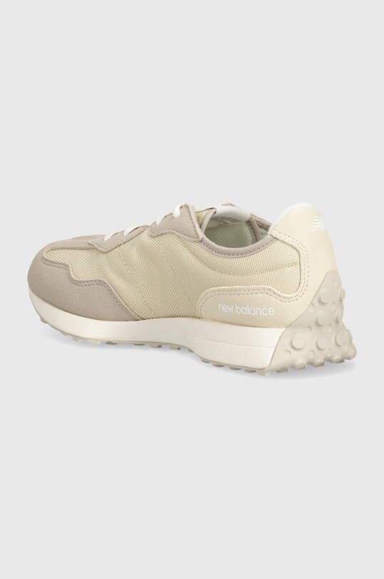 DÍVKA Dětské sneakers boty New Balance GS327FM GS327FM béžová