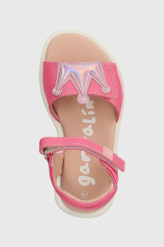 Garvalin sandały dziecięce różowy 242401