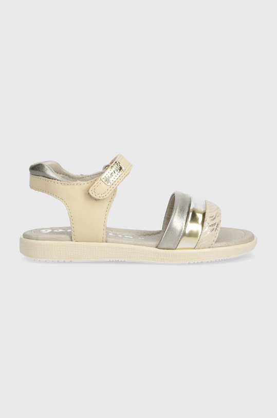Garvalin sandale din piele pentru copii bej 242423.28.34