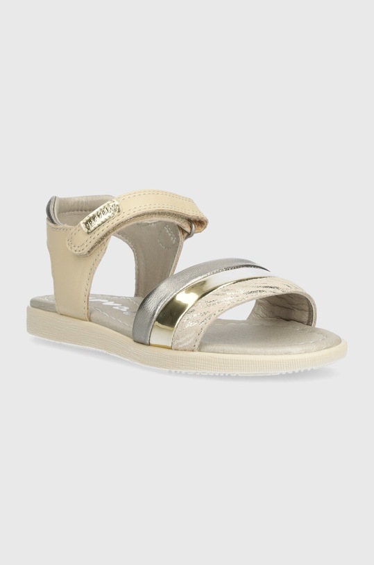 Garvalin sandale din piele pentru copii 242423.28.34 bej SS24