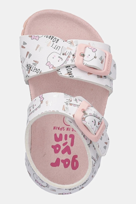 Garvalin sandale copii alb 242453.20.23