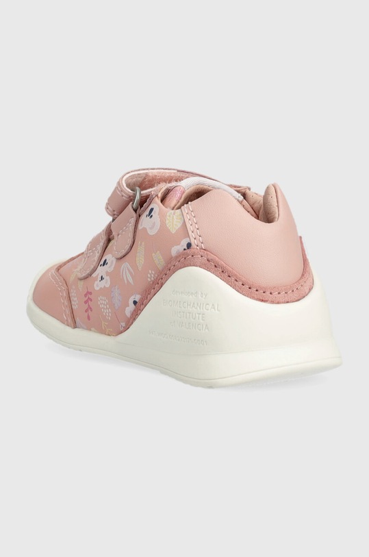 Dziewczynka Biomecanics sneakersy skórzane dziecięce 242110 różowy