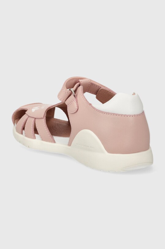 DÍVKA Dětské kožené sandály Biomecanics 242230.28.32 růžová