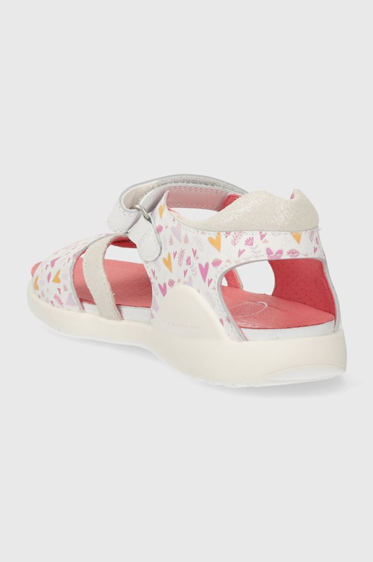 Dziewczynka Biomecanics sandały skórzane dziecięce 242234.28.32 biały