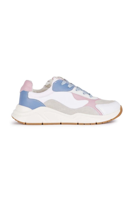 Geox sneakersy dziecięce skóra zamszowa biały J4597B.022FU.28.35