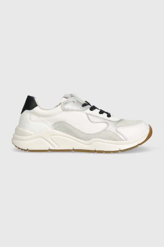 Geox sneakers pentru copii piele întoarsă alb J4597B.022FU.36.39