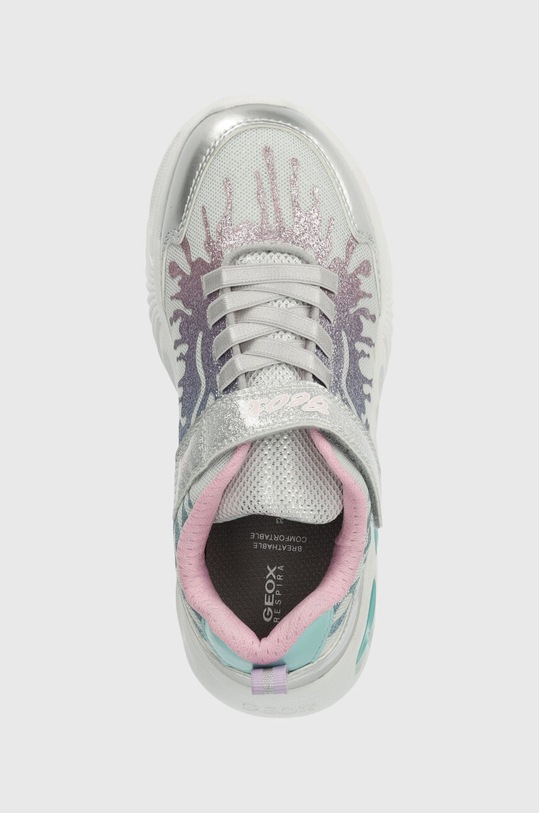 Geox sneakersy dziecięce srebrny J45E9C.0ASKN.32.35
