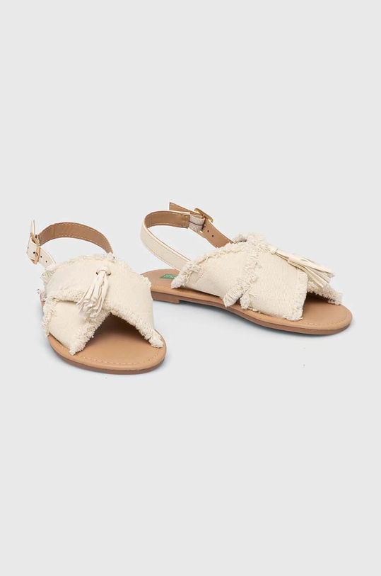 Detské sandále United Colors of Benetton béžová 8H6DCD017.G.Seasonal