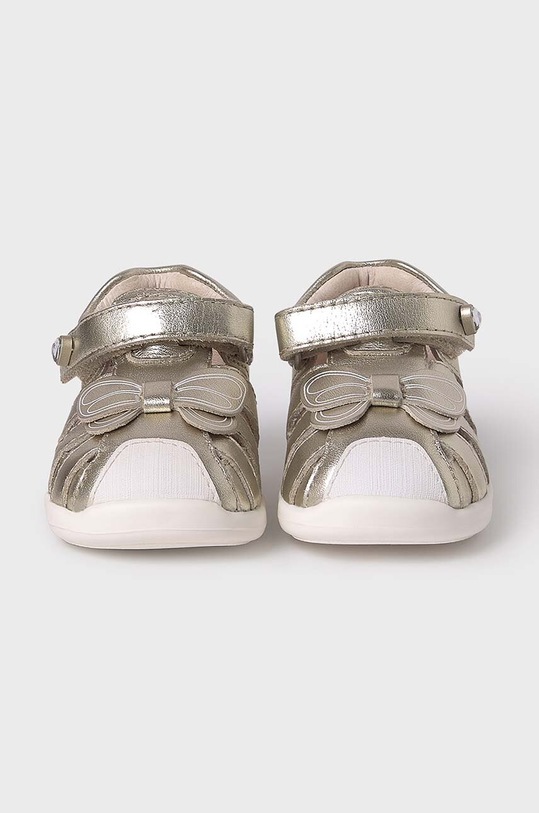 Djevojčice Dječje kožne sandale Mayoral 41519.18C.Baby zlatna