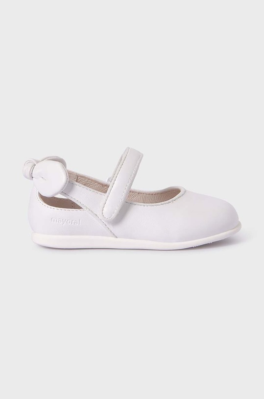 Mayoral baleriny dziecięce 41529.25B.Baby biały SS24