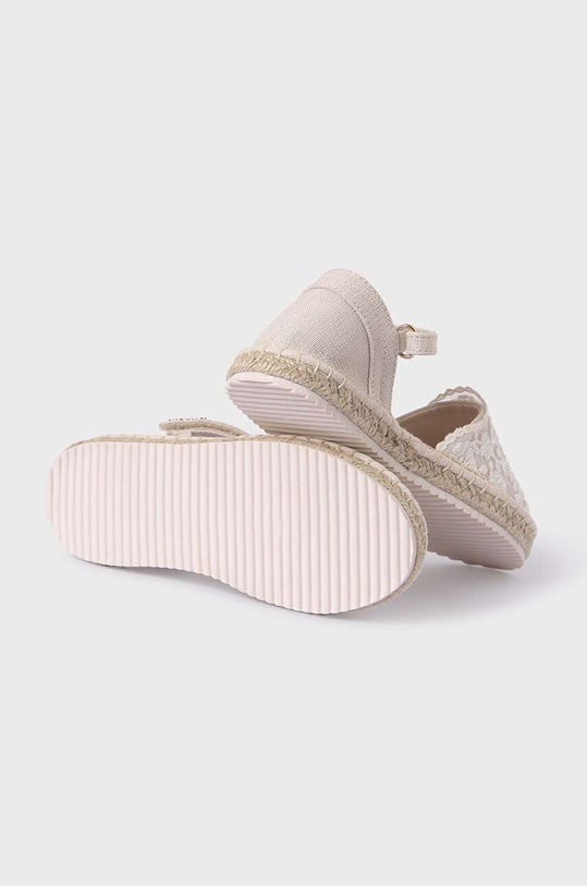Mayoral espadryle dziecięce beżowy 41555.42A.Baby