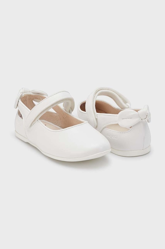 Mayoral baleriny dziecięce biały 43524.50B.Mini
