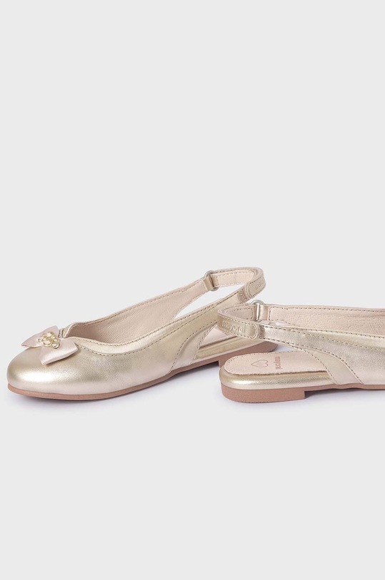 Dziewczynka Mayoral baleriny dziecięce 43528.52A.Mini złoty