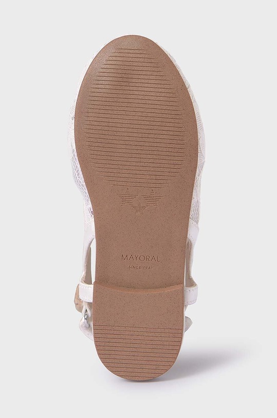 Dětské balerínky Mayoral bílá 43530.53A.Mini