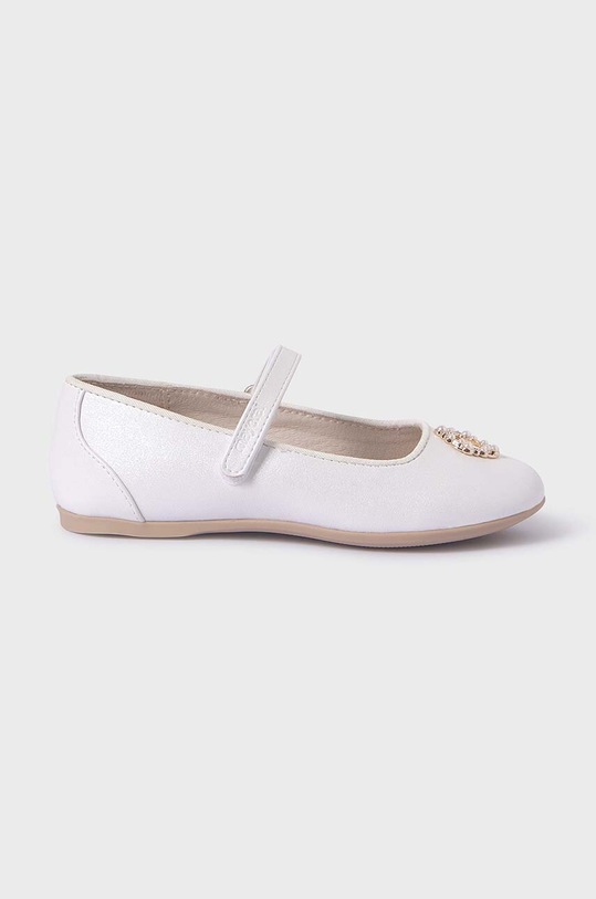 Mayoral baleriny dziecięce 45526.51A.Mini biały SS24