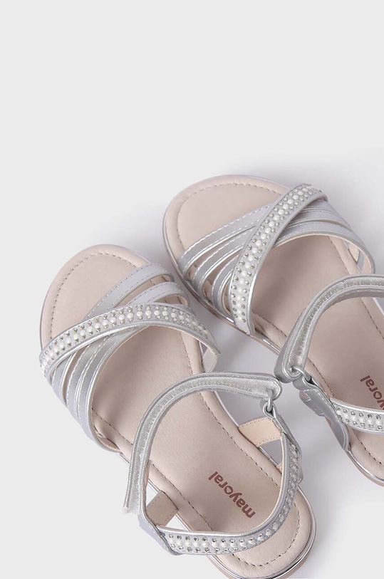 Mayoral sandały dziecięce 45536.56A.Mini srebrny SS24