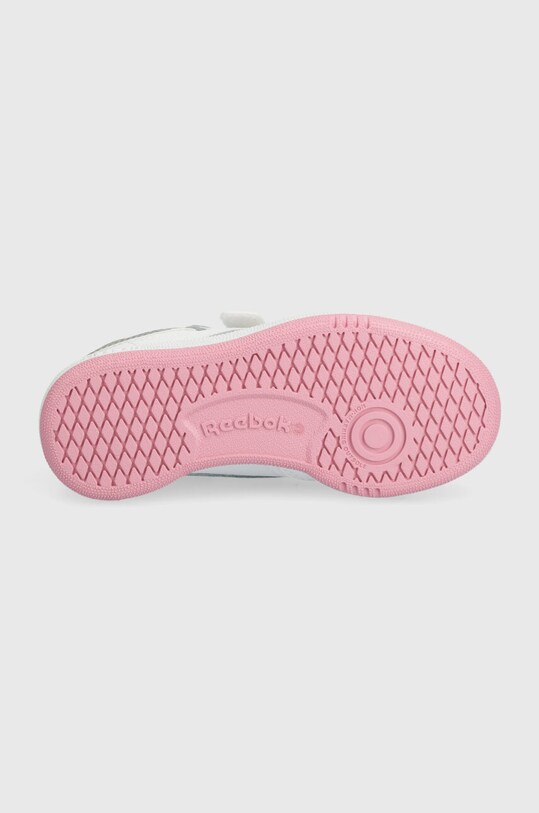 Детские кожаные кроссовки Reebok Classic Club C 100075110 белый