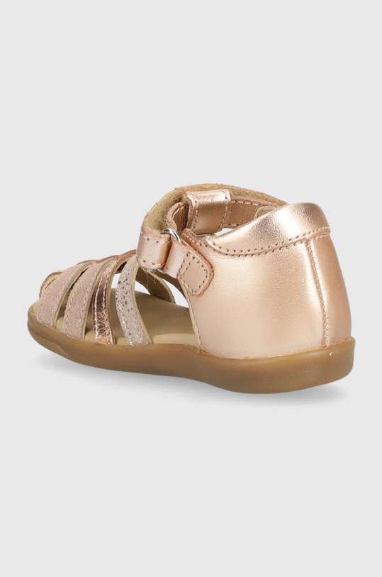 Дівчинка Дитячі шкіряні сандалі Shoo Pom PIKA SPART Q4MDAW04.21.25 золотий