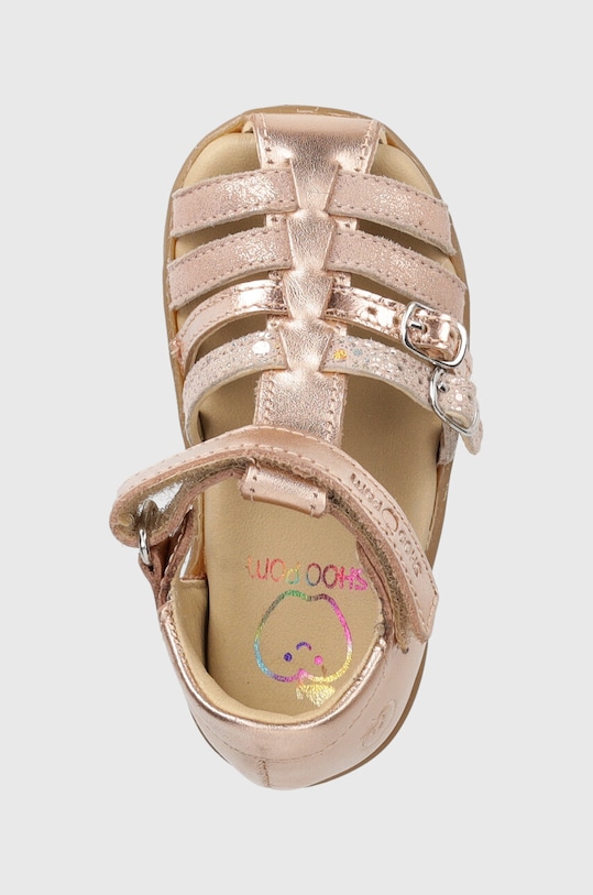 Дитячі шкіряні сандалі Shoo Pom PIKA SPART золотий Q4MDAW04.21.25