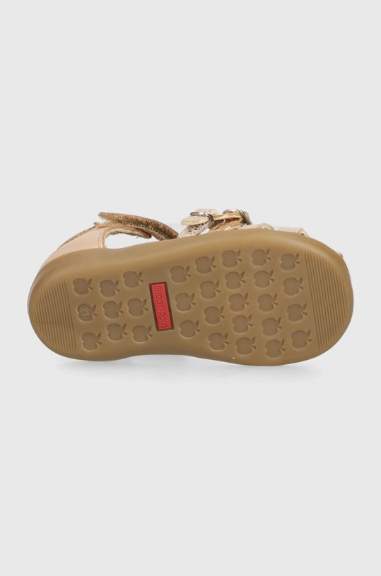 Дитячі шкіряні сандалі Shoo Pom PIKA SPART Q4MDAW04.21.25 золотий