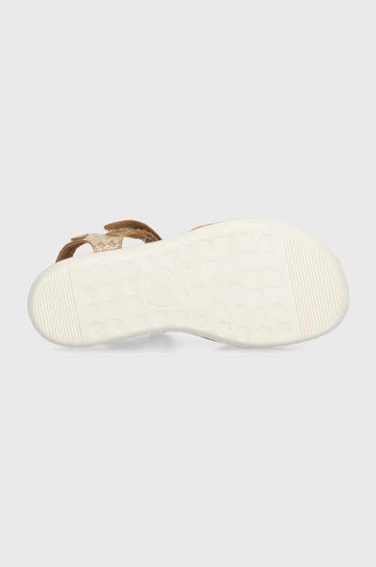 Shoo Pom sandały skórzane dziecięce GOA HEART Q4NEDP04.28.32 złoty