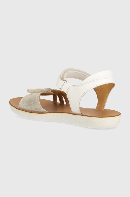 Dziewczynka Shoo Pom sandały skórzane dziecięce GOA MULTI Q4NGDH04.28.32 biały