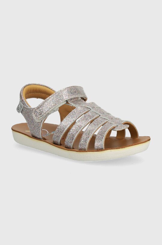 Shoo Pom sandale din piele pentru copii GOA SPART roz Q4NKCW04.24.27