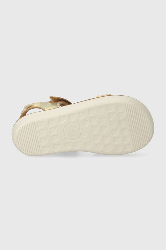 Shoo Pom sandały skórzane GOA TRESSE LOVE Q4NODK04.24.29 złoty