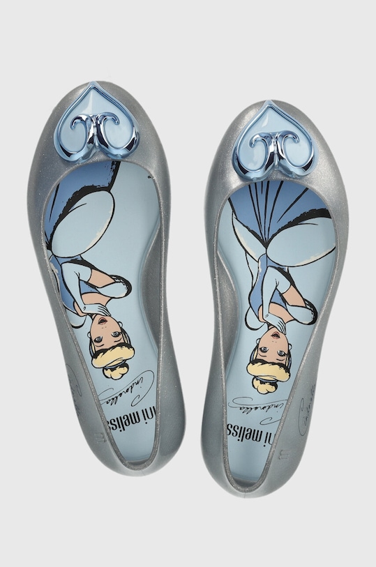 Melissa balerini copii SWEET LOVE + DISNEY Planet friendly argintiu M.33448