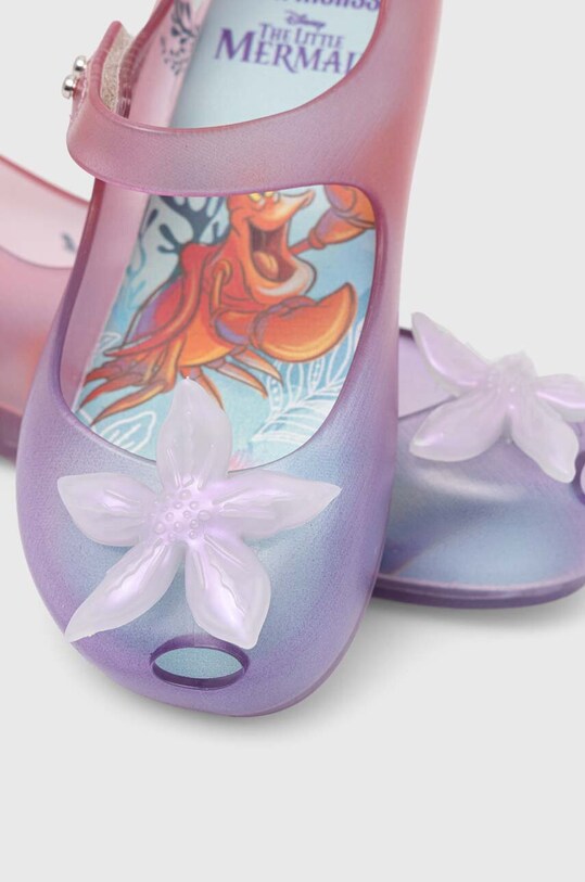 Дівчинка Дитячі балетки Melissa ULTRAGIRL LITTLE, x Disney M.33929 фіолетовий