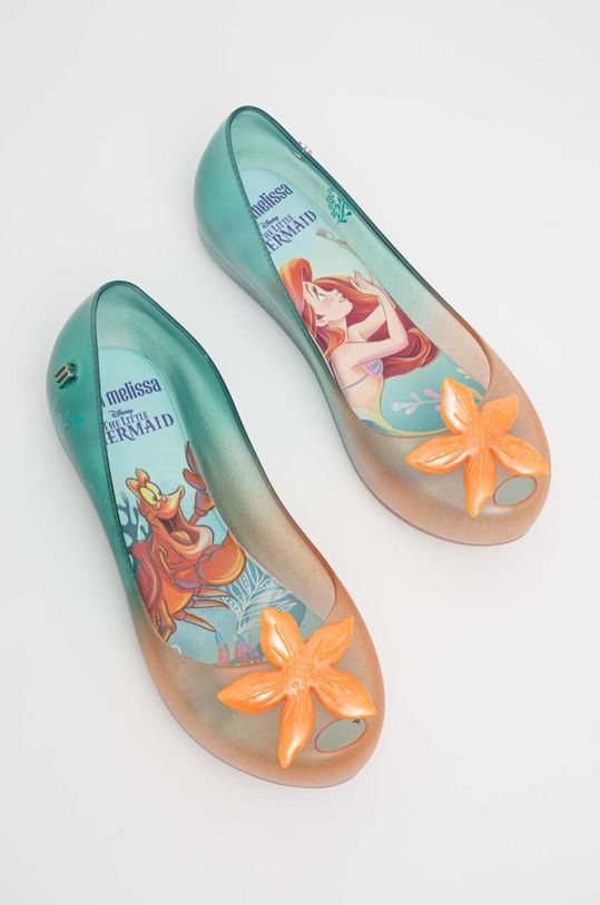 Melissa baleriny dziecięce ULTRAGIRL LITTLE Planet friendly niebieski M.33930