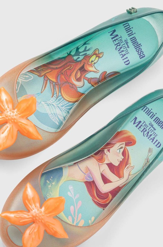 Dziewczynka Melissa baleriny dziecięce ULTRAGIRL LITTLE M.33930 niebieski