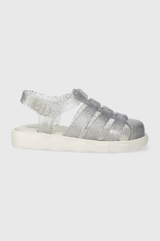 Dětské sandály Melissa MEGAN BB Planet friendly stříbrná M.33982
