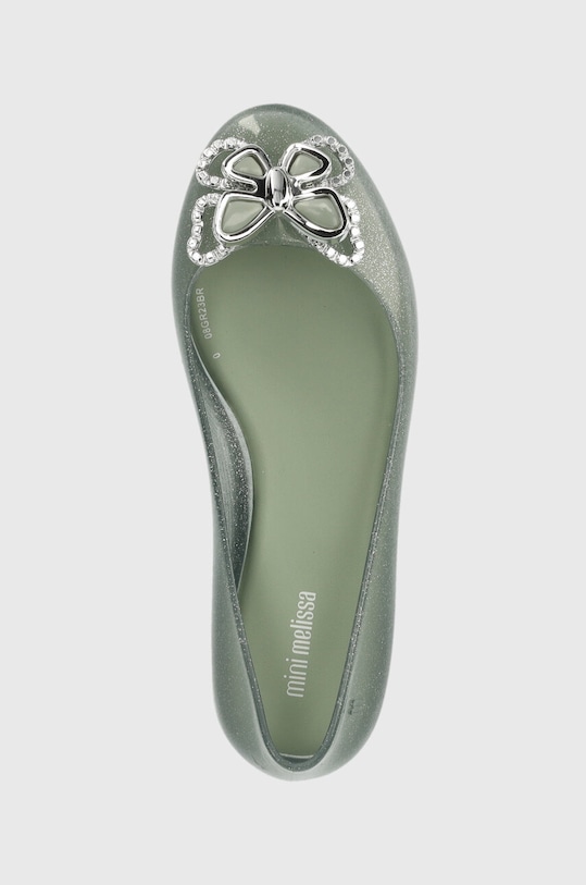 Detské balerínky Melissa SWEET LOVE FLY zelená M.35718