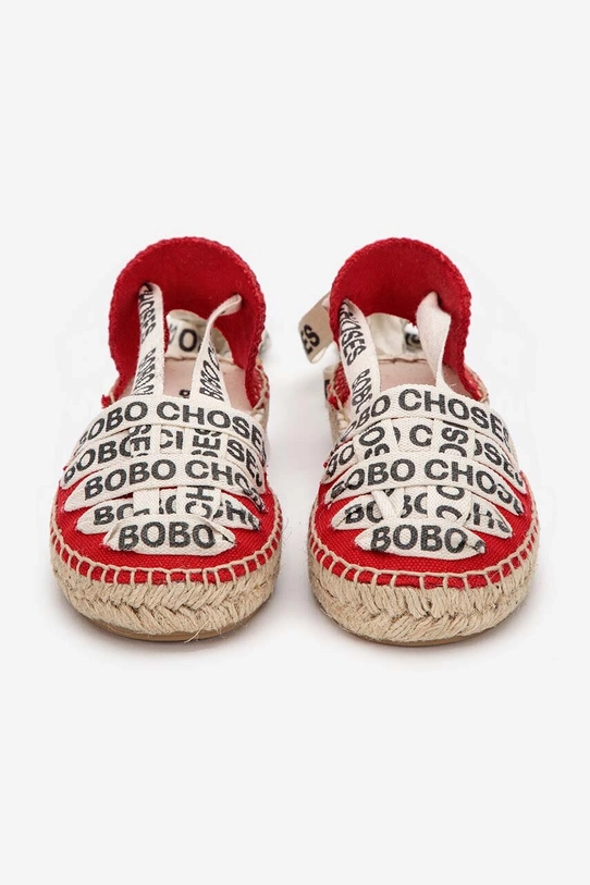 Bobo Choses espadryle dziecięce czerwony 124AI019