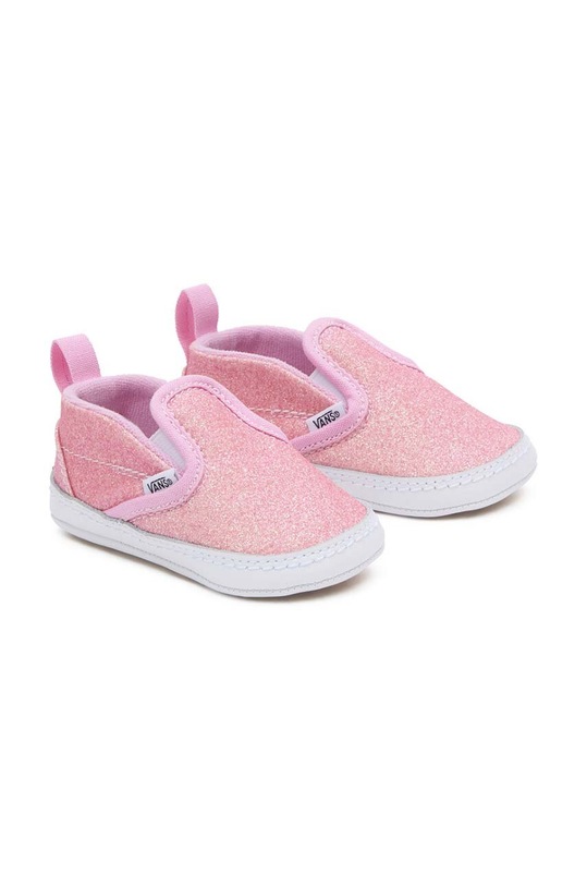 Dětské tenisky Vans Slip-On V Crib VN000CRUPNK růžová SS24