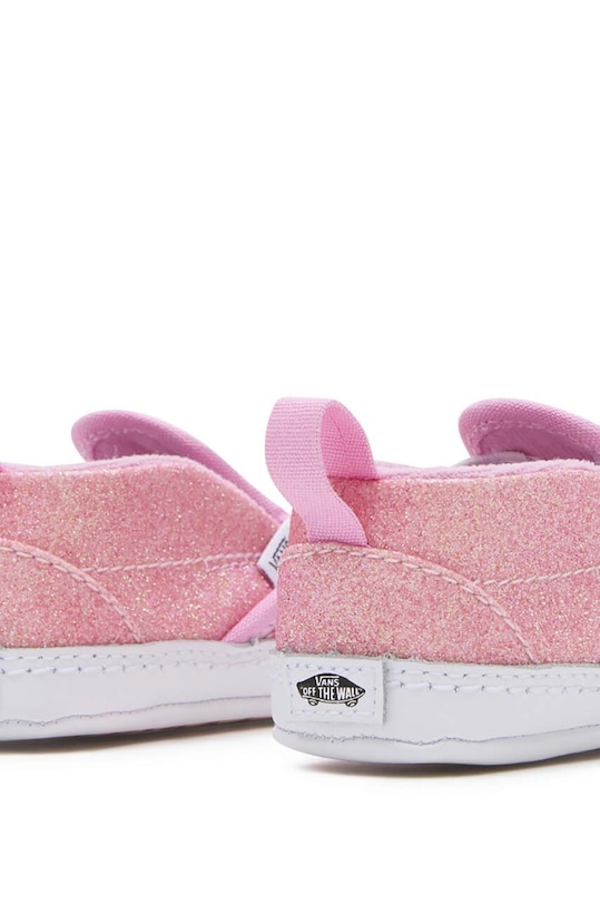 DÍVKA Dětské tenisky Vans Slip-On V Crib VN000CRUPNK růžová