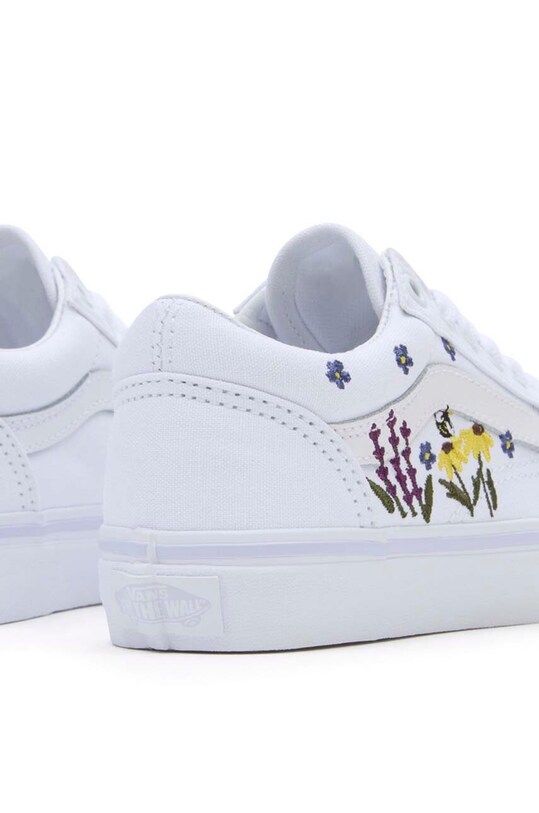 Fete Vans tenisi copii UY Old Skool VN0005WVAHP alb