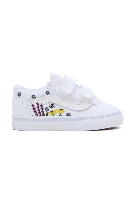 Vans tenisi copii Old Skool V VN000CRWAHP alb SS24