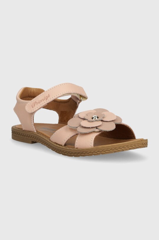 Primigi sandale din piele pentru copii 5889122.31.35 bej SS24