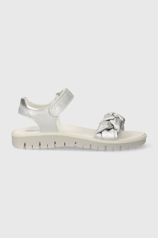 Primigi sandale din piele pentru copii 5890333.36.40 argintiu SS24
