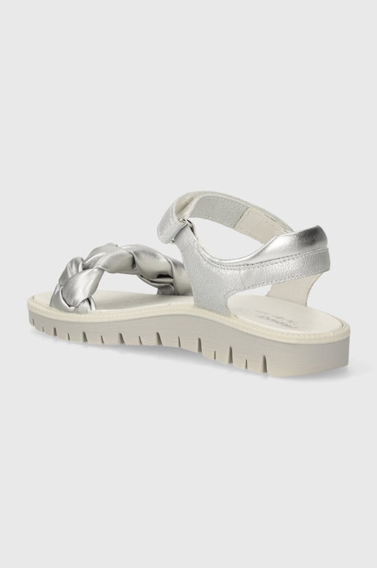 Dziewczynka Primigi sandały skórzane dziecięce 5890333.36.40 srebrny