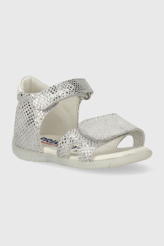 Primigi sandały zamszowe dziecięce Produkt niemowlęcy srebrny 5912711