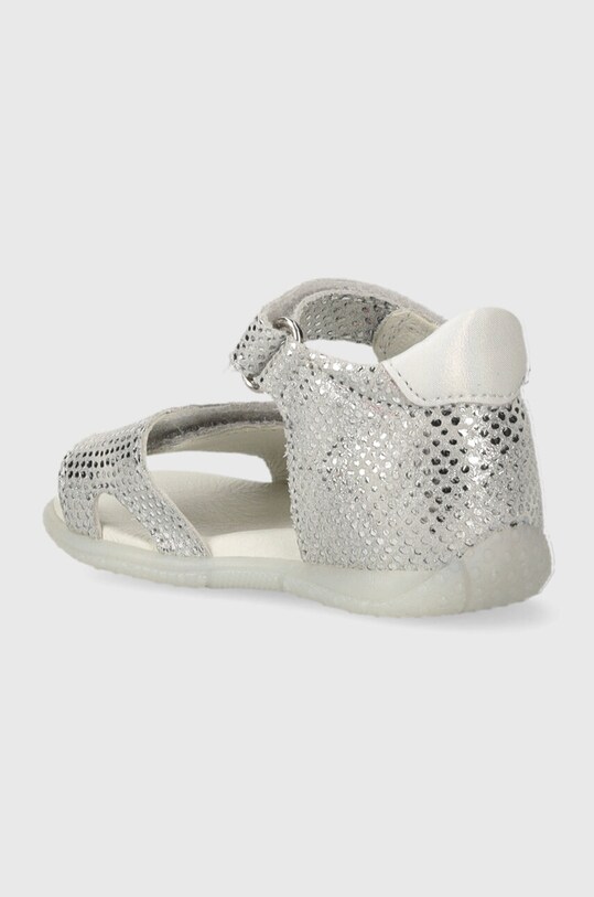 Dziewczynka Primigi sandały zamszowe dziecięce 5912711 srebrny