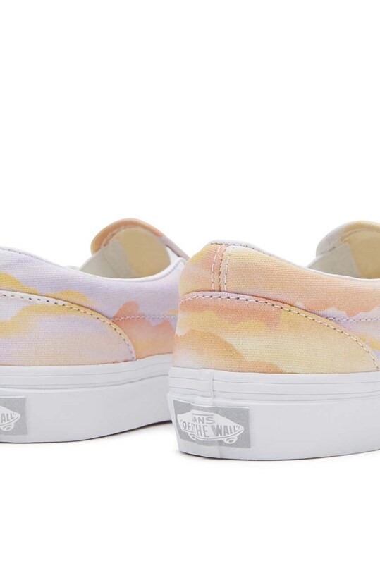 Dziewczynka Vans tenisówki dziecięce UY Classic Slip-On VN0005WWBMB pomarańczowy