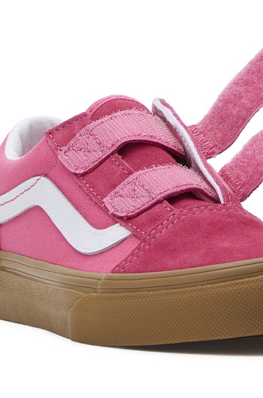 Vans tenisówki dziecięce Old Skool V różowy VN000CS1PNK